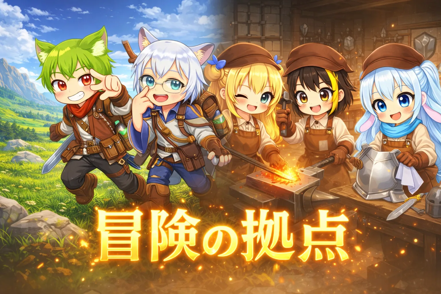 冒険の拠点